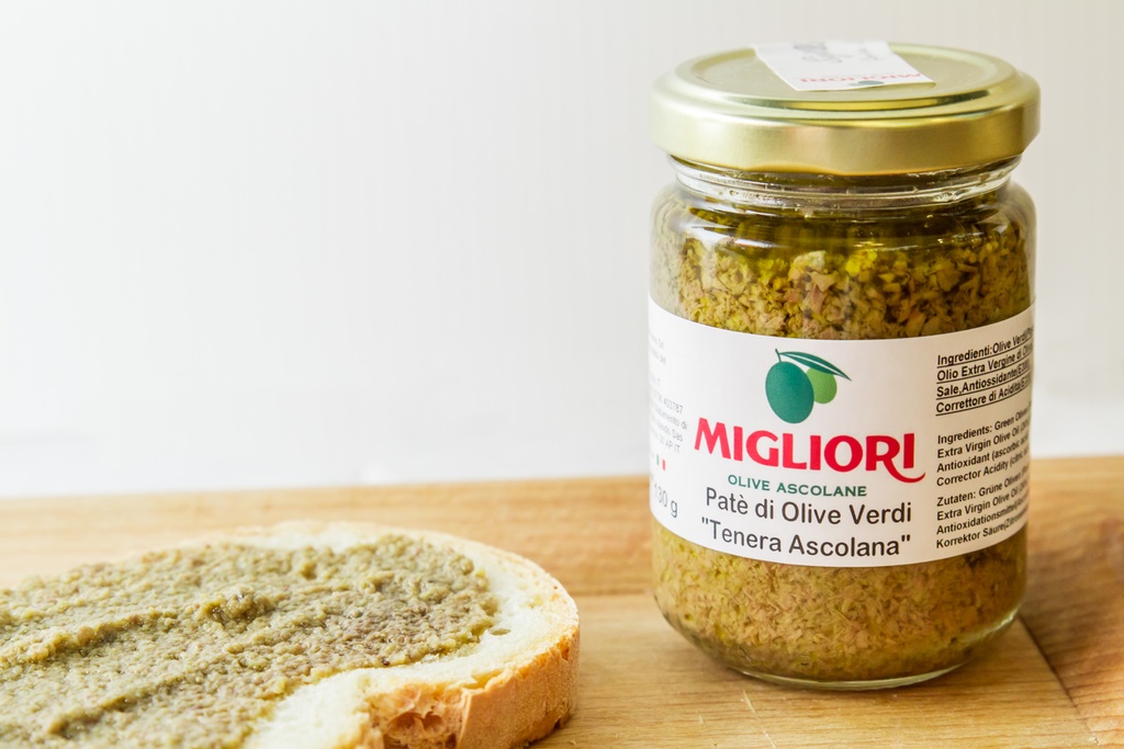 PATE' OLIVA ASCOLANA TENERA 140 GR